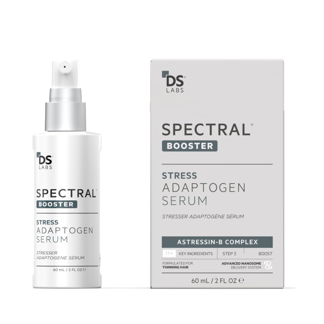 DS Labs Spectral Booster bottle application for quick scalp absorption