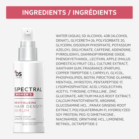 DS Laboratories Spectral Women’s Hair Density Serum 60ml bottle on shelf.
