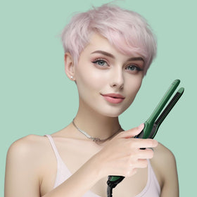 DSHOW dual voltage travel-ready iron with a compact design.