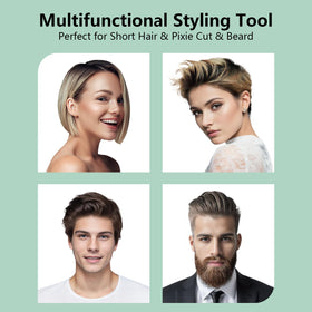 DSHOW in-use shot demonstrating quick, frizz-free finish.