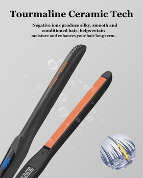 DSHOW travel pouch keeps the straightener organized for trips.
