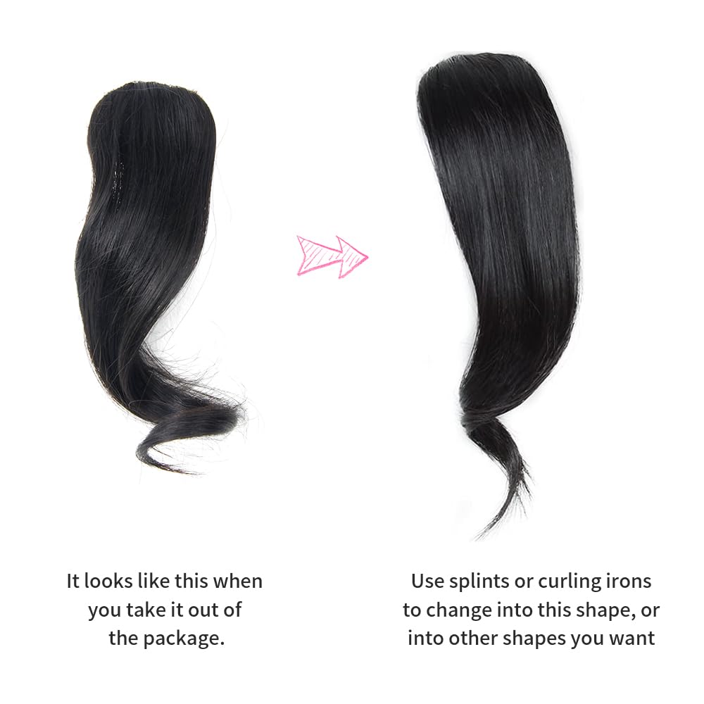 Dsoar bangs with invisible clip offer secure, discreet wear.
