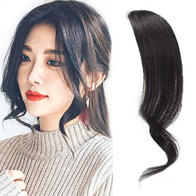 Dsoar Wave Side Bangs with clip-in design for quick, natural-looking fringe.