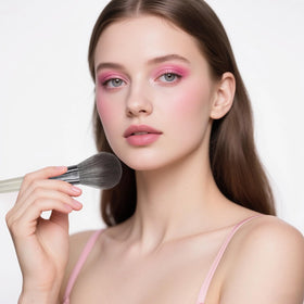DUcare blush brush for soft, precise color.