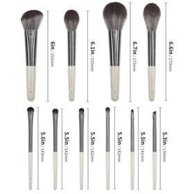 DUcare eyeshadow brush for smooth, crease-free application.