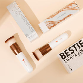 DUcare soft gradient bristles are skin-friendly and gentle on sensitive skin.