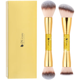 DUcare double-ended foundation contour brush for precise sculpting and blending