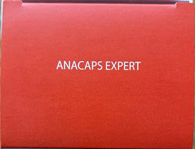 Ducray Anacaps Expert packaging on shelf with clear usage benefits.