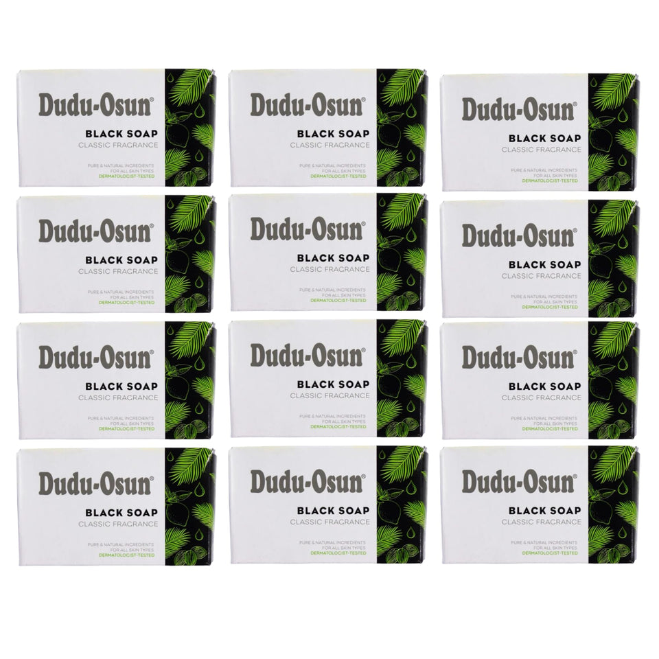 Dudu-Osun Black Soap Classic Fragrance for daily cleansing and gentle skin refreshing.