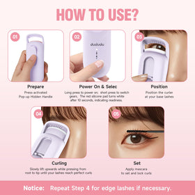 DUDUDU heated eyelash curler meets RoHS safety standards