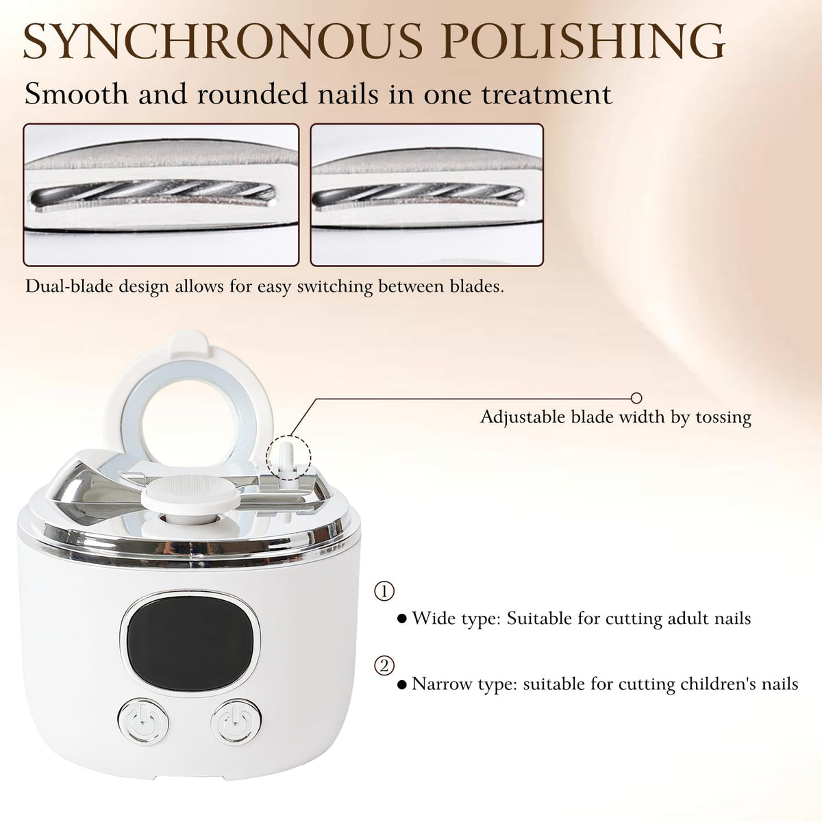 Dufuphae magnifying lens and LED light for improved visibility during grooming.