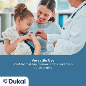 Dukal 801 cotton ball in care kit demonstrates versatile use