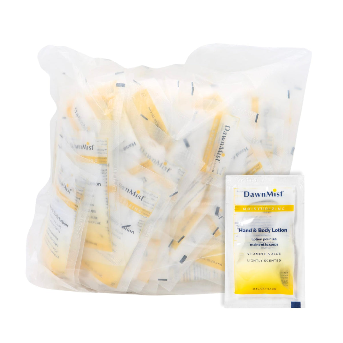 Dukal DawnMist lotion bottle for everyday hand and body moisturizing