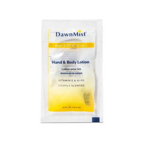 Dukal DawnMist single-use packets arranged for travel-friendly moisturization