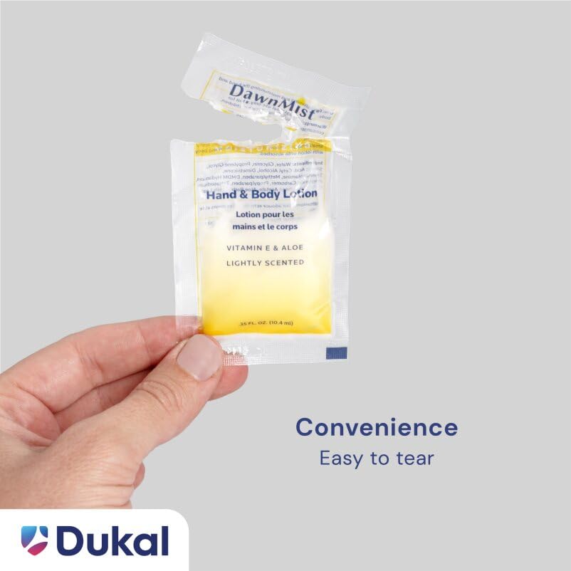 Single-use DawnMist sachet demonstrates mess-free daily application