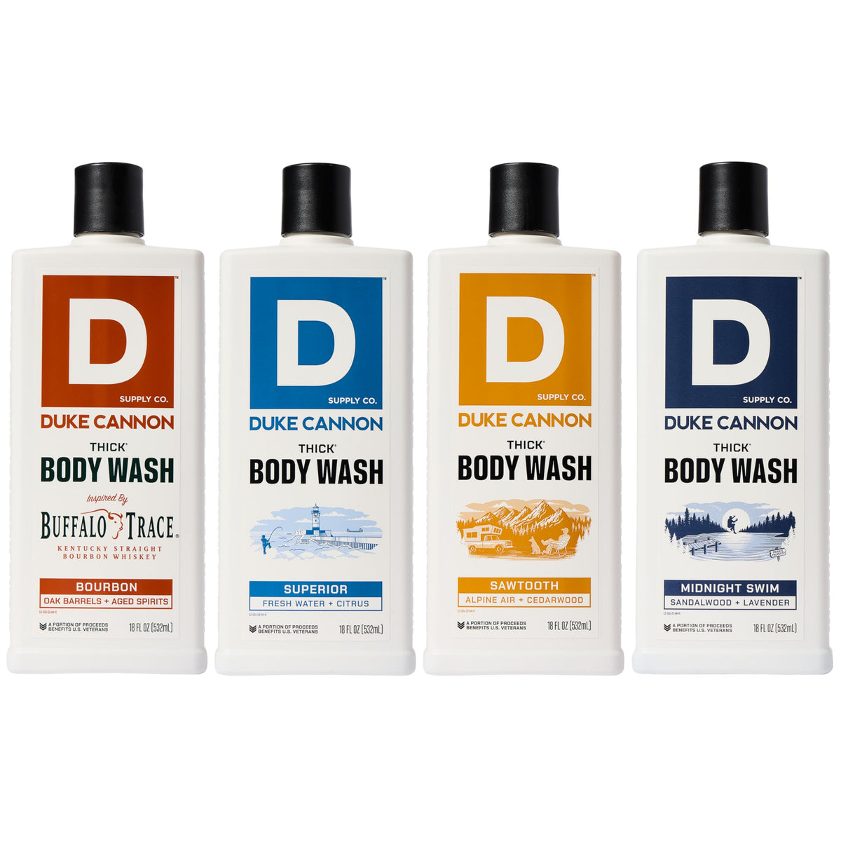 Duke Cannon athlete-use shower scene suggests durable cleansing after workouts