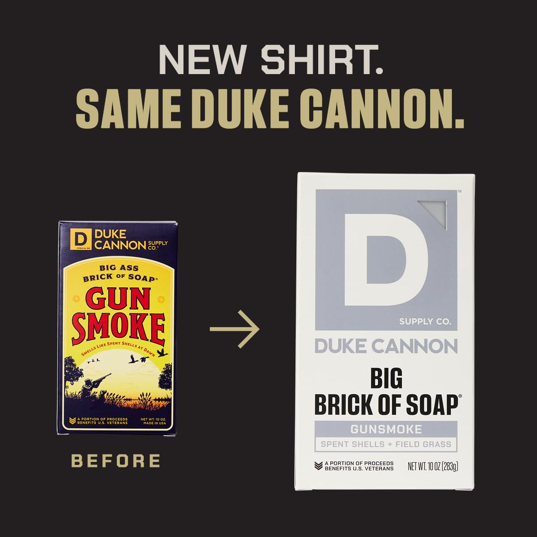 Duke Cannon Big Brick Fresh Cut Pine soap with invigorating pine notes