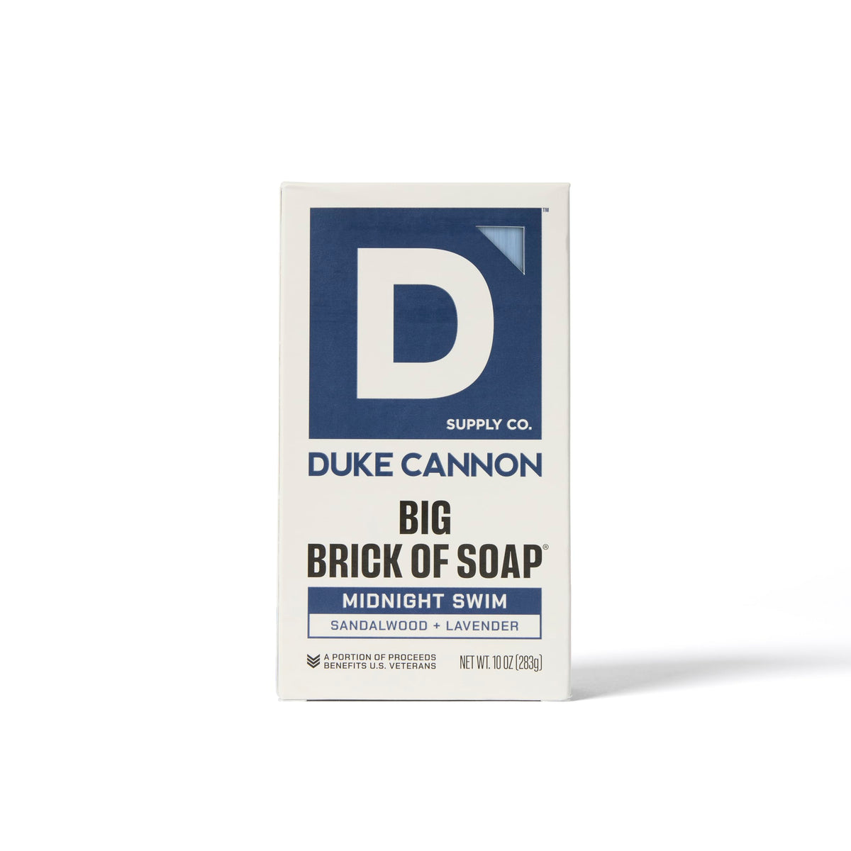Duke Cannon Big Brick Sawtooth bar soap for outdoorsy freshness