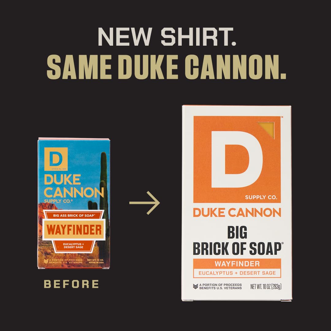 Duke Cannon soap blends natural oils for rich lather
