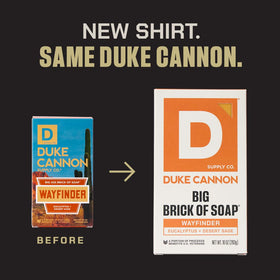 Duke Cannon soap blends natural oils for rich lather