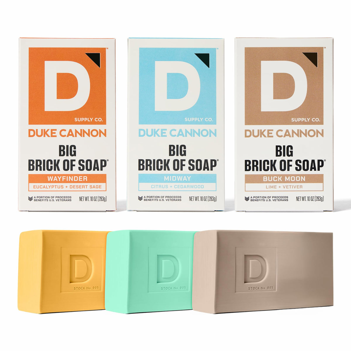 Duke Cannon Wayfinder bar—rugged scent, long-lasting clean for daily shower
