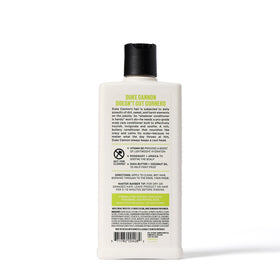 Duke Cannon rosemary and arnica close-up highlighting soothing scalp care.