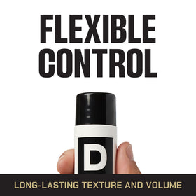 Duke Cannon Styling Powder packaging box with rugged branding and 1.7oz bottle.