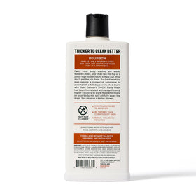 Duke Cannon Midnight Swim bottle highlights high-viscosity formula for deep clean