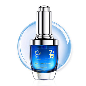 Dumie copper peptide serum bottle highlighting potential anti-aging benefits.