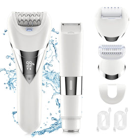 Dumite electric bikini epilator front view for confident full-body grooming.