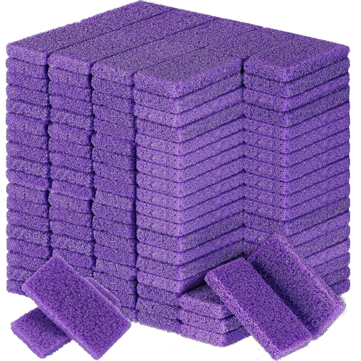 Dunzy disposable pumice stone pack for heel care, hygienic single-use foot exfoliation