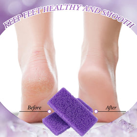 Dunzy single-use pumice stone promotes clean, sanitary foot care routines