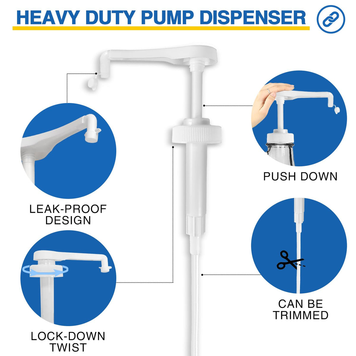DupakSYS 38-400 thread pump with cap included for secure, drip-free operation