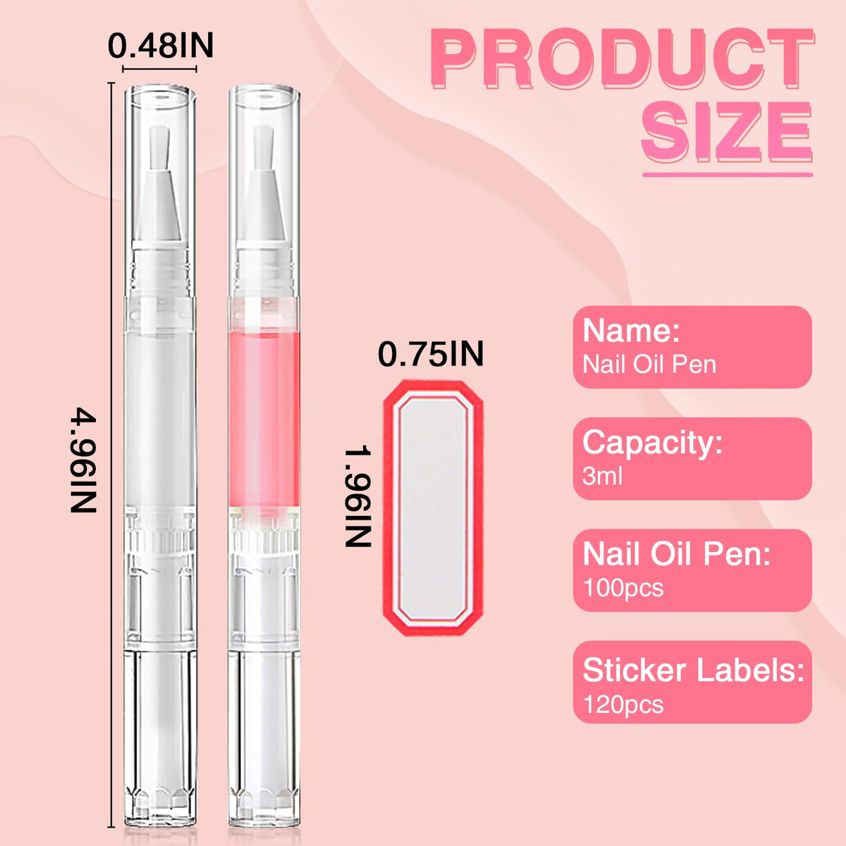 DupakSYS 120 label sheets help differentiate each pen