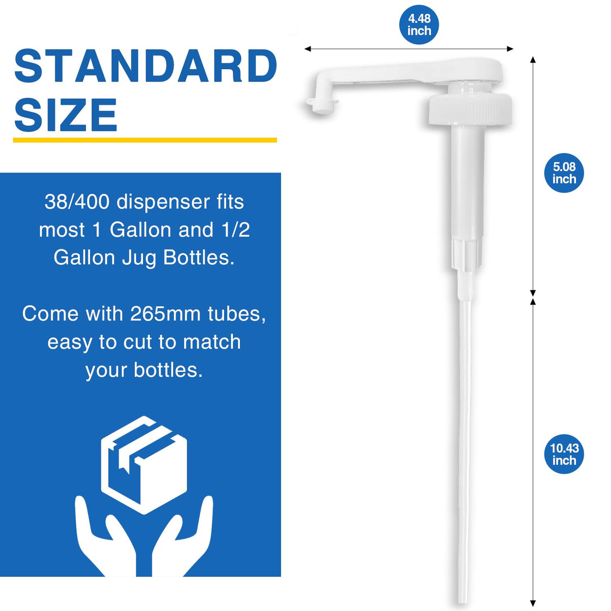 DupakSYS leak-proof cap seals the spout to prevent drips after use