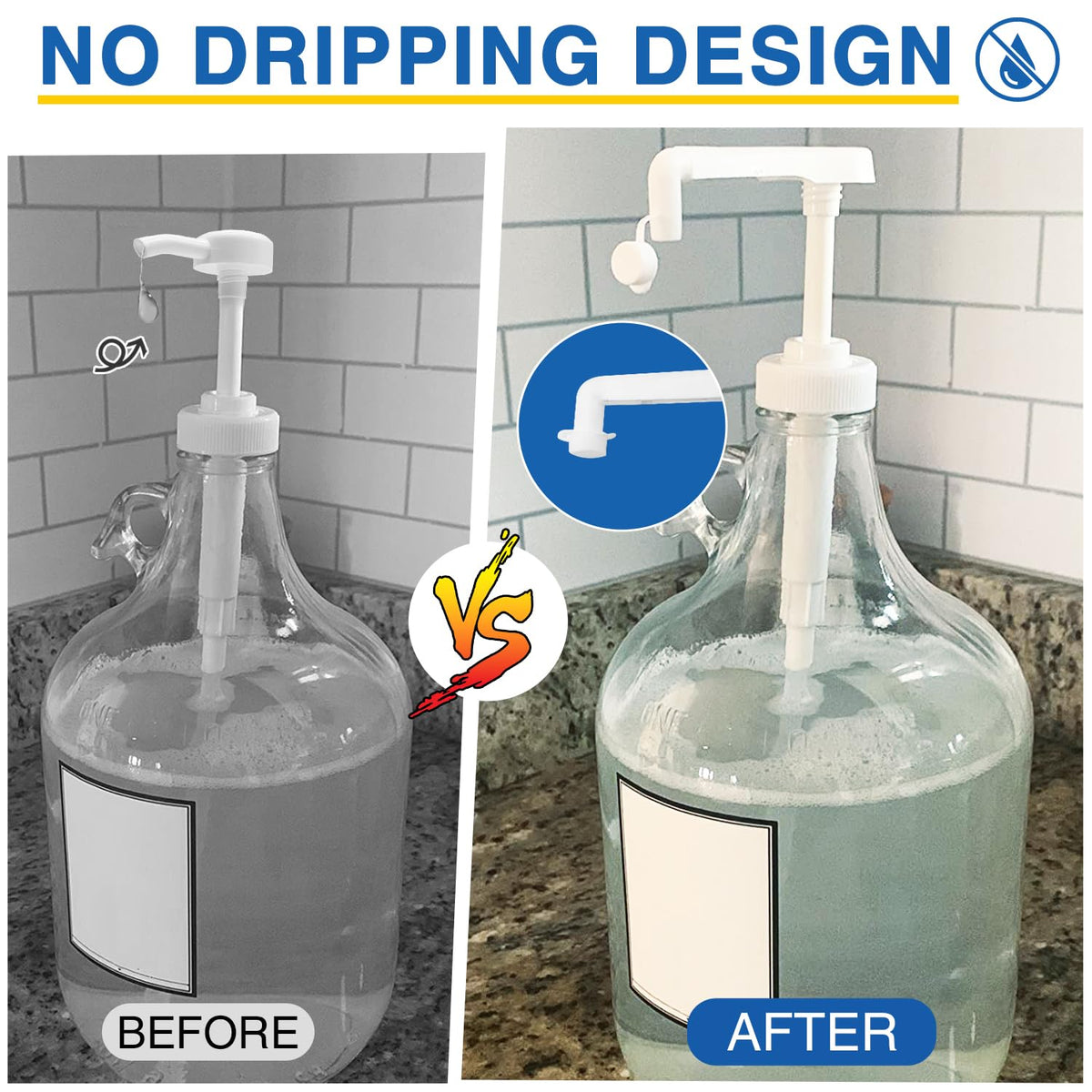 DupakSYS versatile pump suited for lotion, shampoo, soap, sanitizer, and more
