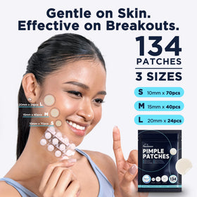 Dura Cleanse medium patch size suitable for larger pimples.