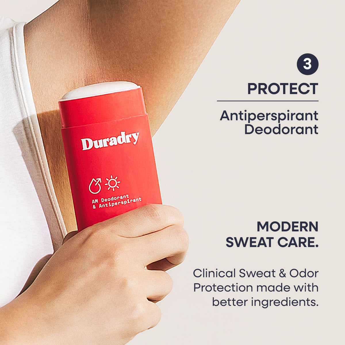 Duradry boxed 3-step system ready for travel or home use.