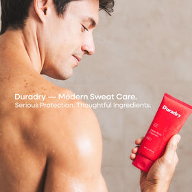 Duradry deodorizing body wash pack of 3 showcases convenient travel-size bottles.