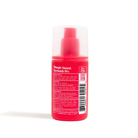 Duradry product shot on white background reinforces clean, discreet use.