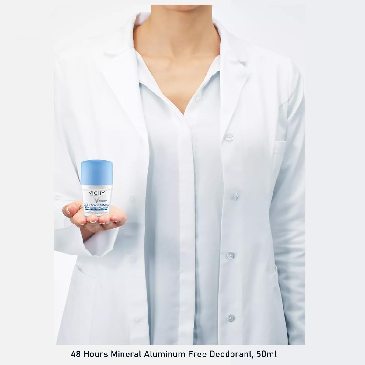 DurbaLife Mineral 48H deodorant underarm application supports comfort and odor control