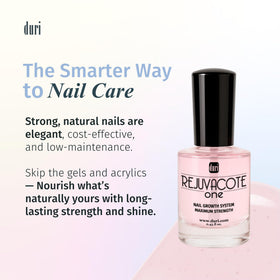 duri Rejuvacote 1 triple-pack front emphasizes convenient nail care solution