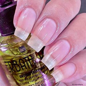 Duri Rejuvacote 2 nails protected from environmental hazards during daily wear.