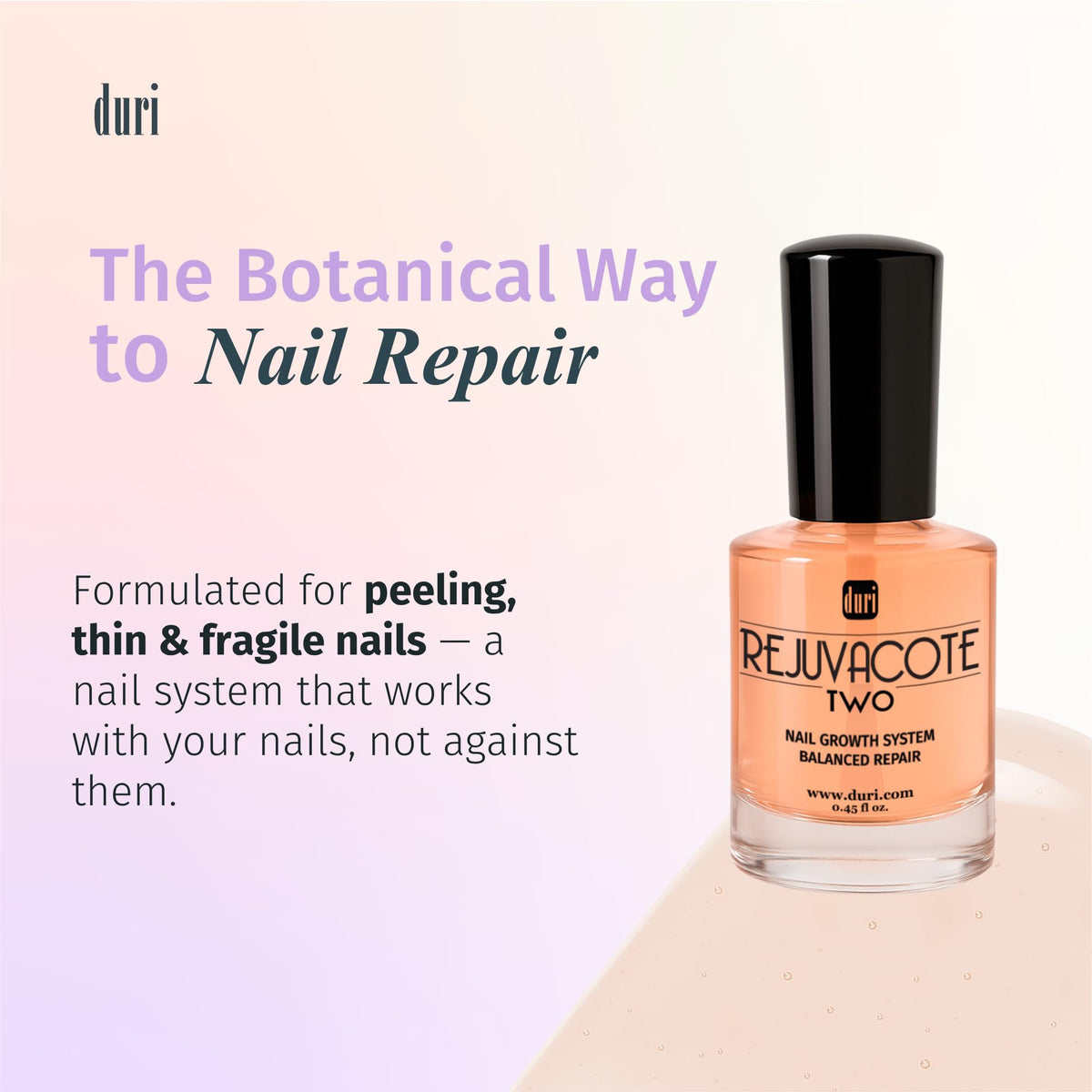 Duri Rejuvacote 2 packaging highlighting professional salon quality.