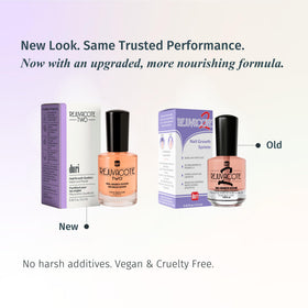 Top coat indicating extended manicure wear with Duri Rejuvacote 2.