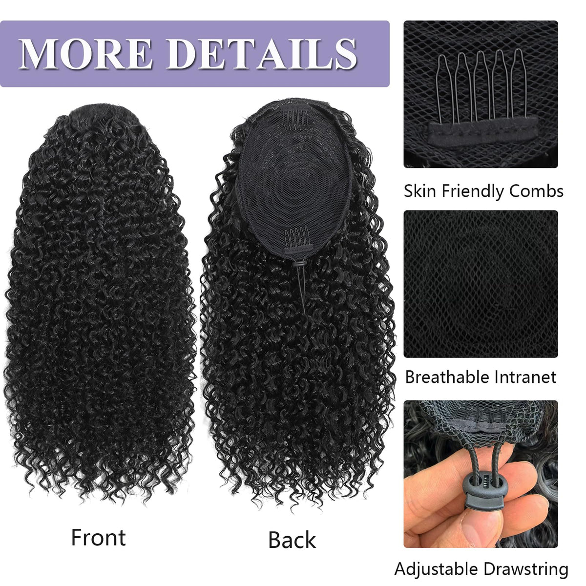 DUTIKA soft breathable net offers comfortable all-day wear.