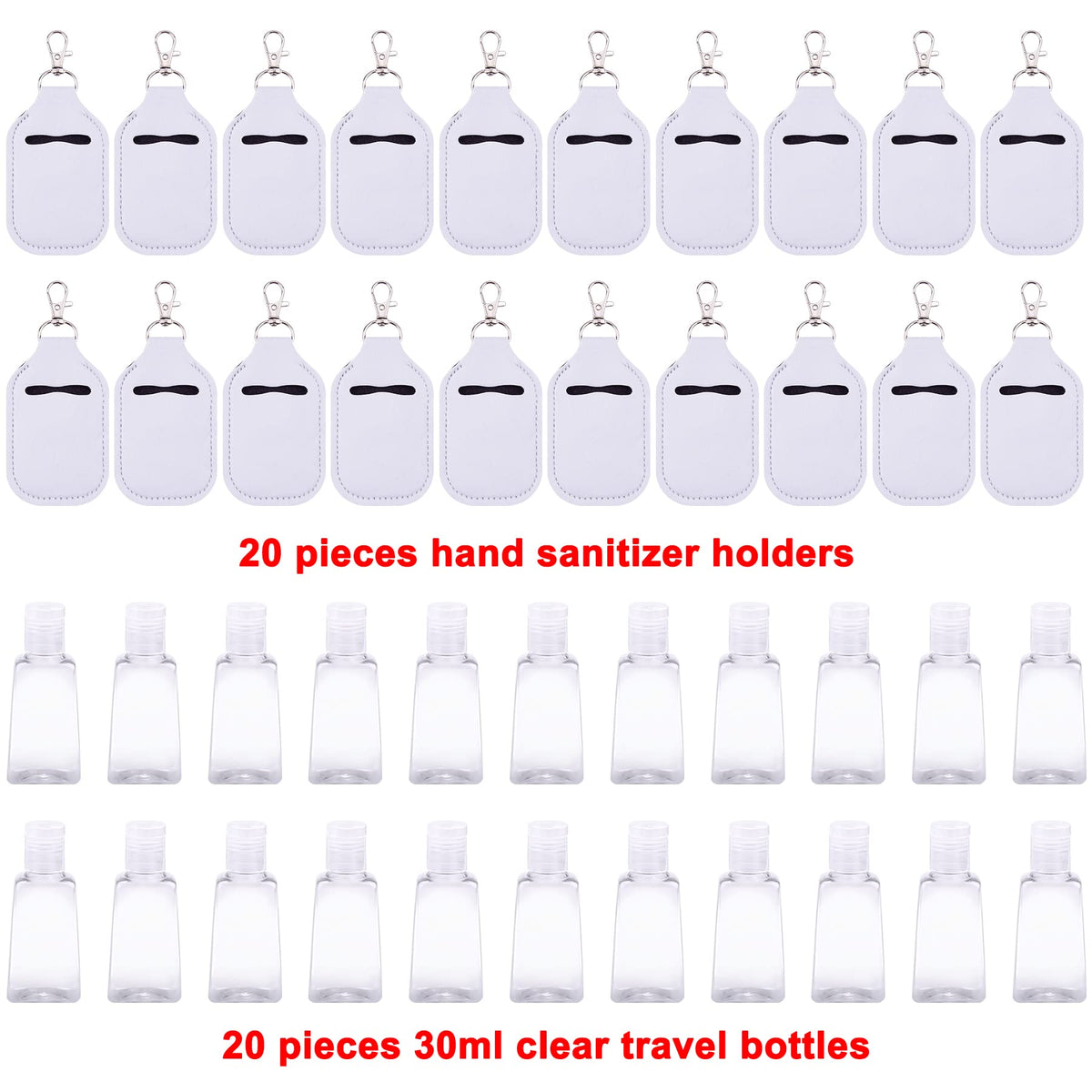 Duufin 30ml flip-cap travel bottle, leak-proof and reusable for on-the-go liquids.