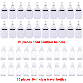 Duufin 30ml flip-cap travel bottle, leak-proof and reusable for on-the-go liquids.