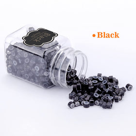 Duufin black beads pack for versatile color matching and discreet wear.