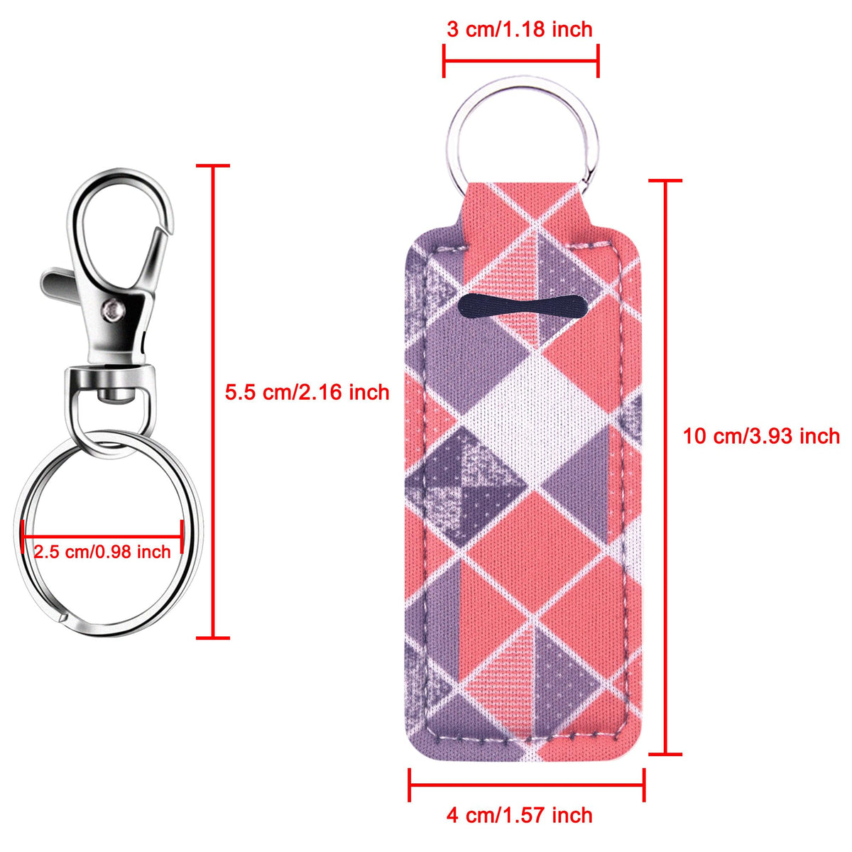 Duufin neoprene lip balm holder is durable yet lightweight for daily use.